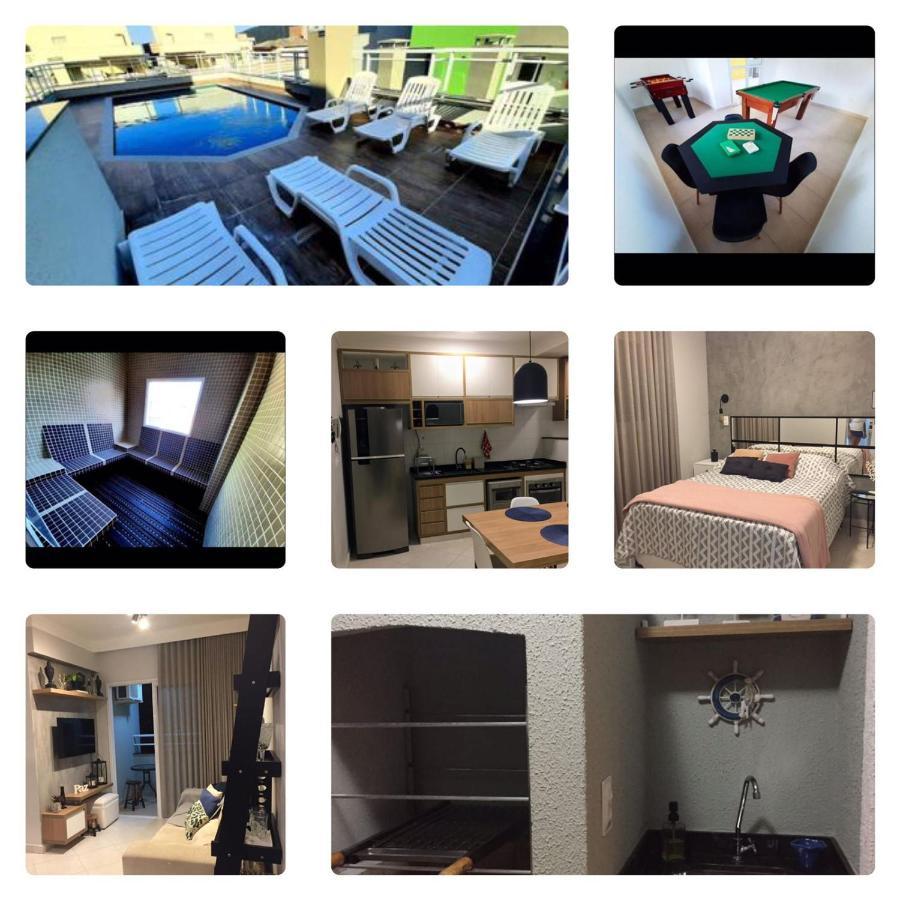 Apartamento Novissimo A 3 Quadras Da Praia, Com Piscina, Sala De Jogos E Sauna!! 우바투바 외부 사진